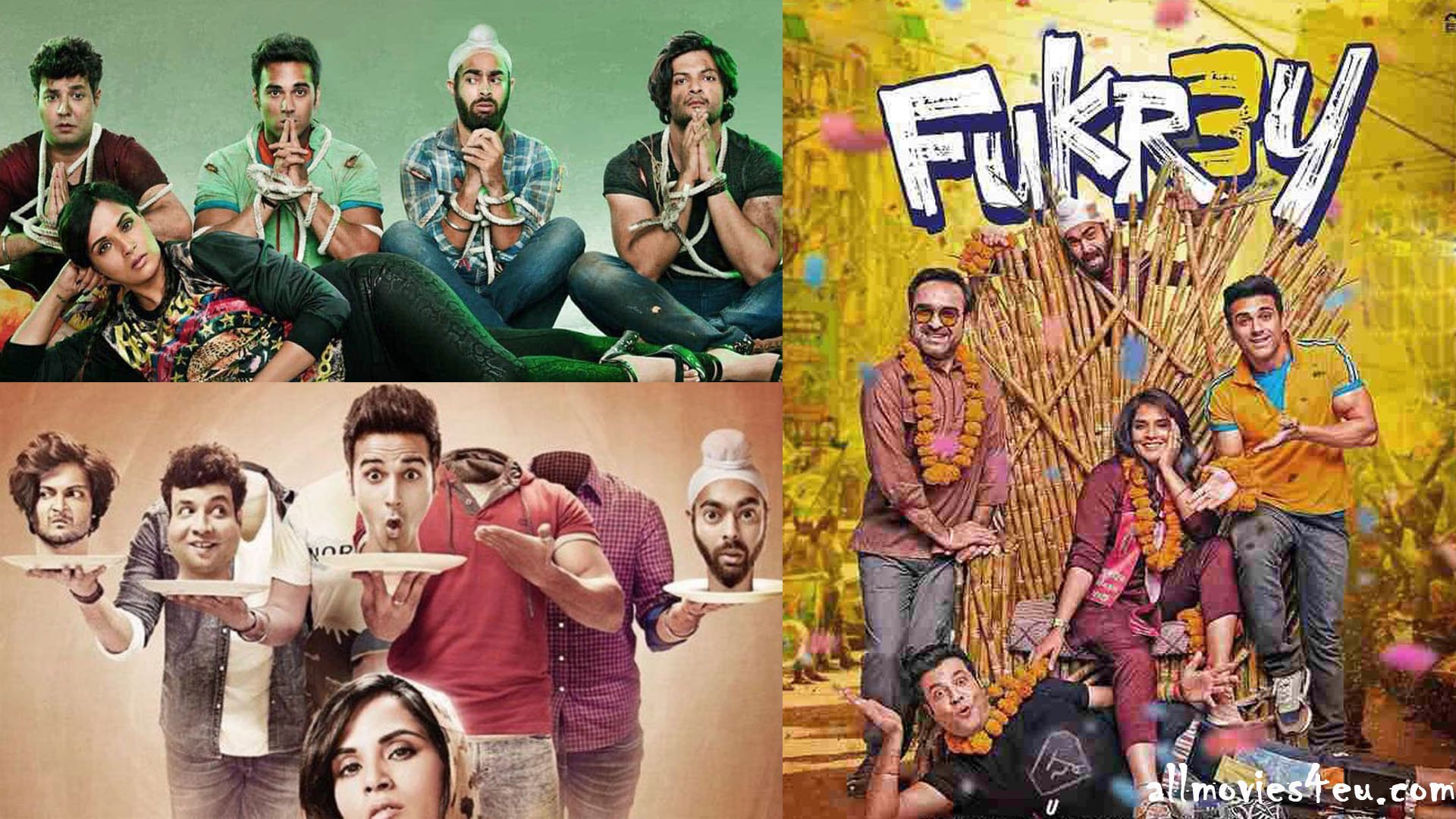 cast of fukrey 3