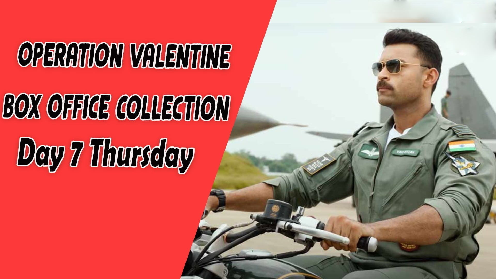 Operation Valentine Day 7 Thursday Day Wise Box Office Collection